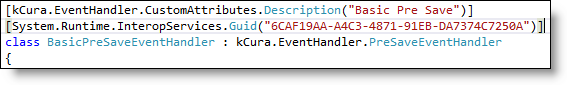 code for Guid custom attribute