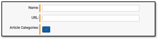 Article Reference dialog