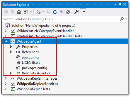 Solution Explorer