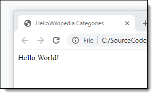 index.html file