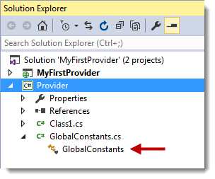 creating a C# class