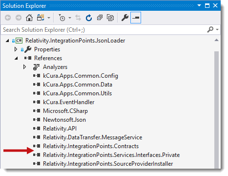 list of references for the JsonLoader project
